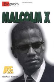 Cover of: Malcolm X (Biography (a & E)) by Michael Benson