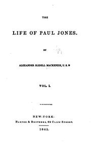 Cover of: The Life of Paul Jones