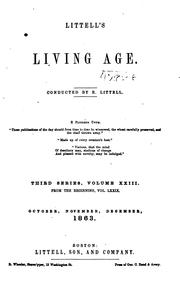 Cover of: The Living Age by Making of America Project