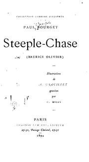 Cover of: Steeple-chase (Maurice Olivier)