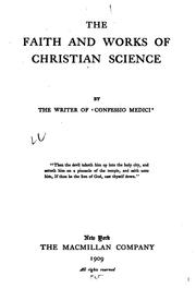 Cover of: The Faith and Works of Christian Science