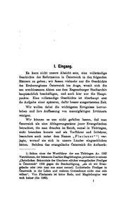 Cover of: Beiträge zur Geschichte der Reformation in Österreich: Hauptsächlich nach bisher unbenutzten ...