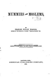 Cover of: Mummies and Moslems