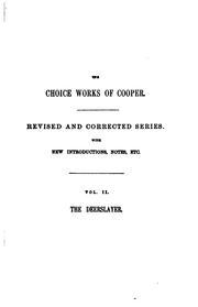 Cover of: The Choice Works of Cooper