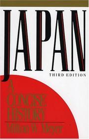 Cover of: Japan by Milton W. Meyer