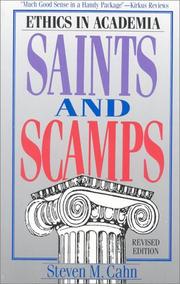 Cover of: Saints and Scamps by Steven M. Cahn