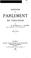 Cover of: Histoire du Parlement de Toulouse