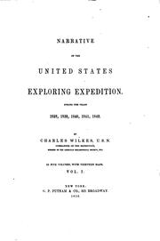 Cover of: Narrative of the United States Exploring Expedition During the Years 1838 ... by Charles Wilkes