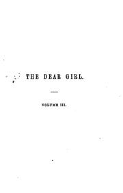 Cover of: The dear girl