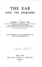 Cover of: The Ear and its diseases