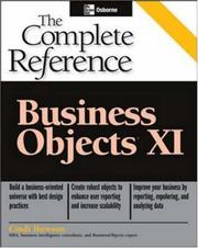 Cover of: BusinessObjects XI (Release 2) by Cindi Howson, Cindi Howson