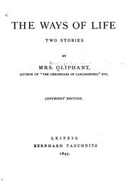 Cover of: The Ways of Life: Two Stories