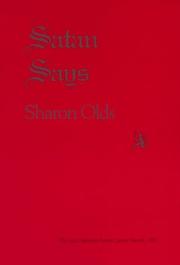 Cover of: Satan says by Sharon Olds