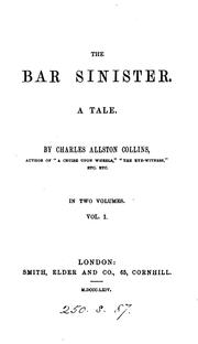 Cover of: The bar sinister