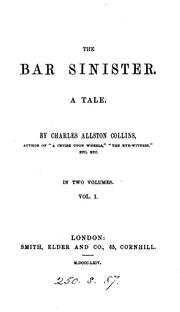 Cover of The bar sinister