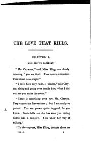 Cover of: The love that kills
