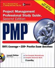 Cover of: PMP Project Management Professional Study Guide, Second Edition