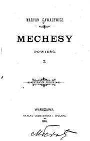 Cover of: Mechesy: powiesc