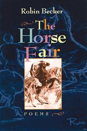Cover of: The horse fair by Robin Becker