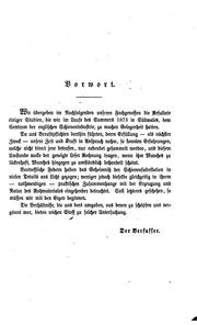 Cover of: Die Erzeugung der Eisen- und Stahlschienen: Eine hüttenmännische Studie