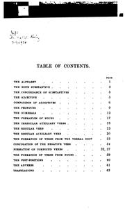 Cover of: Elementary Grammar of the Turkish Language with a Few Easy Exercises by Frank Lawrence Hopkins, Frank Lawrence Hopkins