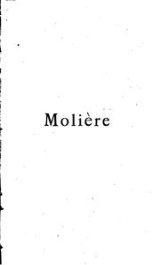 Cover of: Molière sa vie et ses oeuvres by Jules Claretie