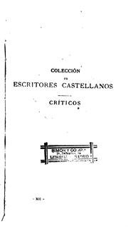 Cover of: "el solitario" y su tiempo: : biografía de D. Serafín Estébanez Calderón y crítica de sus obras by Antonio ( Cánovas del Castillo