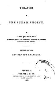 Cover of: Treatise on the Steam Engine
