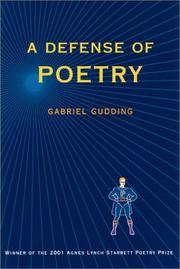 Cover of: A defense of poetry