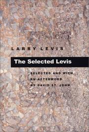 Cover of: The Selected Levis (Pitt Poetry Series)