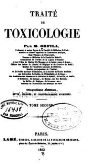 Cover of: Traité de toxicologie v.2