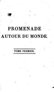 Cover of: Promenade autour du monde