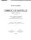 Cover of: Histoire du commerce de Marseille pendant vingt (1855-1874).