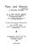 Cover of: Plato and Darwin: A Philosophic Dialogue