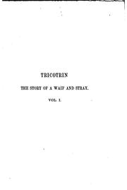 Cover of: Tricotrin, by 'Ouida'.