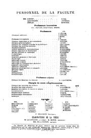 Cover of: La médecine et les médecins dans l'oeuvre de H. de Balzac
