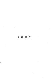 Cover of: John: a love story