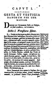 Cover of: Gesta et vestiga Danorum extra Daniam: præcipue in Oriente, Italia, Hispania, Gallia, Anglia ...