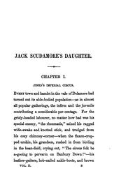 Cover of: Jack Scudamore's daughter: A Domestic Story