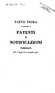 Cover of: Raccolta degli atti dei governi di Milano e di Venezia e delle disposizioni generali emanate ... by Lombardo-Venetian Kingdom, Lombardo-Venetian Kingdom