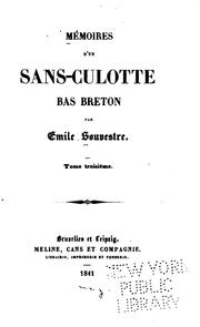 Cover of: Mémoires d'un sans-culotte bas-breton