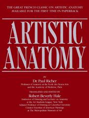 Cover of: Artistic Anatomy (Practical Art Books) by Dr. Paul Richer, Robert Beverly Hale