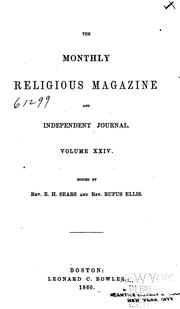 The Monthly Religious Magazine and Independent Journal by No name