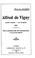 Cover of: Alfred de Vigny...: essai accompagné d'une note bibliographique et de lettres inédites