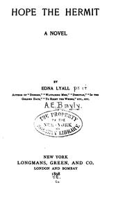 Cover of: Hope, the Hermit: A Novel by Edna Lyall