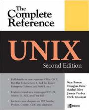 Cover of: UNIX by Kenneth H. Rosen, Douglas A. Host, Rachel Klee, Richard R. Rosinski, James M. Farber, Kenneth H. Rosen, Douglas A. Host, Rachel Klee, Richard R. Rosinski