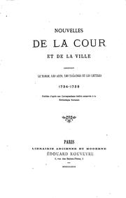 Cover of: Nouvelles de la cour et de la ville ... by Édouard Marie Berthélemy