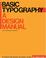 Cover of: Basic typography