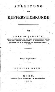 Cover of: Anleitung zur Kupferstichkunde