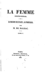 La femme supérieure by Honoré de Balzac